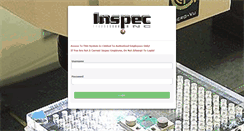 Desktop Screenshot of inspecweb.inspec-inc.com
